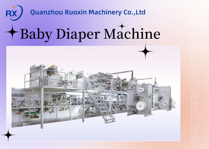 RX a conçu une nouvelle machine de production de couches pour bébés de haute qualité