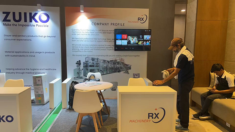 Right Hygiene 2025 Exhibition Scene – Quanzhou Ruoxin Machinery